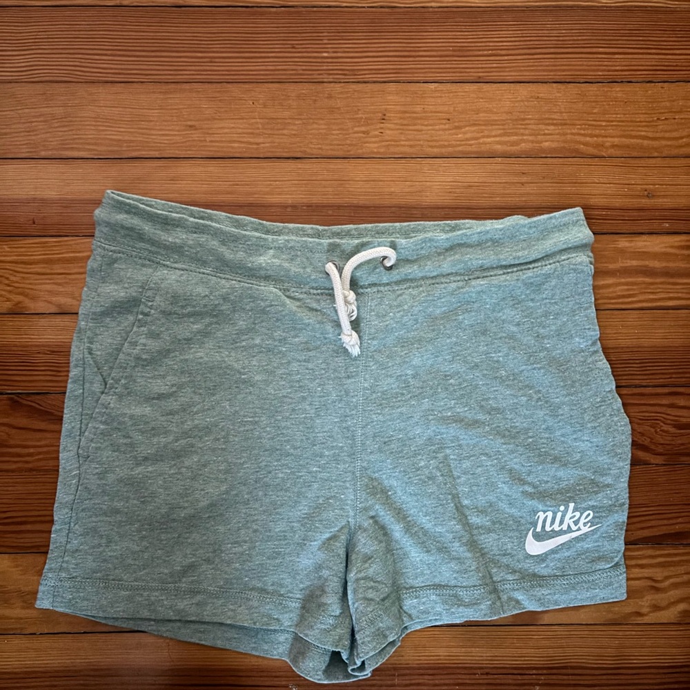 Nike Women's Athletic Shorts in Light Green